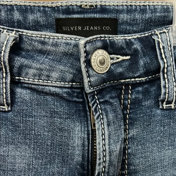 Silver Jeans Blue Straight Denim - Picture 3 of 8